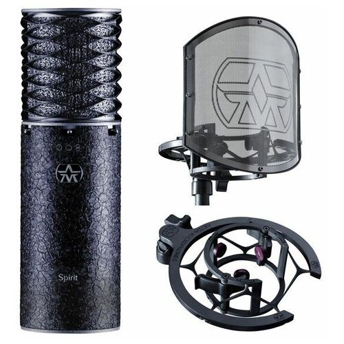 Aston Microphones Spirit Black Bundle студийный микрофон с 3-мя диаграммами направленности 3791100₽