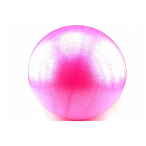Розовый глянцевый мяч для пилатеса 20 см SP2086-362 синий глянцевый мяч для пилатеса 20 см sp2086 361