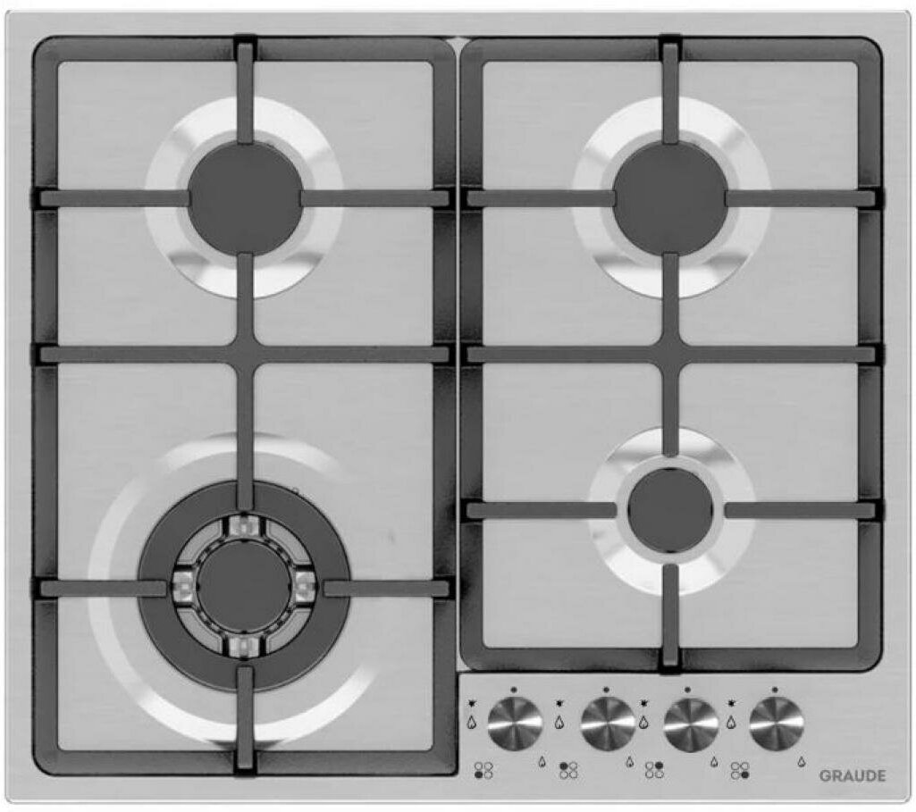 Газовая варочная панель GRAUDE GS 60.1 E