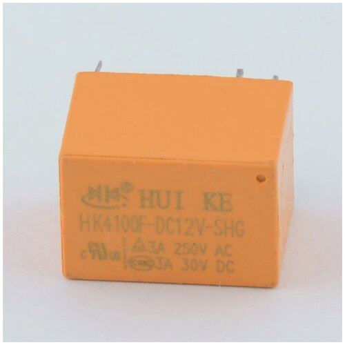 Реле HK4100F-DC12V-SHG (9802) 5pcs relay hk4100f dc12v shg hk4100f dc5v shg 6 pin 3a 3v 9v 24v diy circuit board module