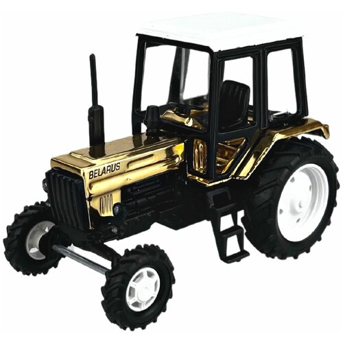Коллекционная модель, Трактор МТЗ-82, Машинка детская, игрушки для мальчиков, вращение колес, 1:43