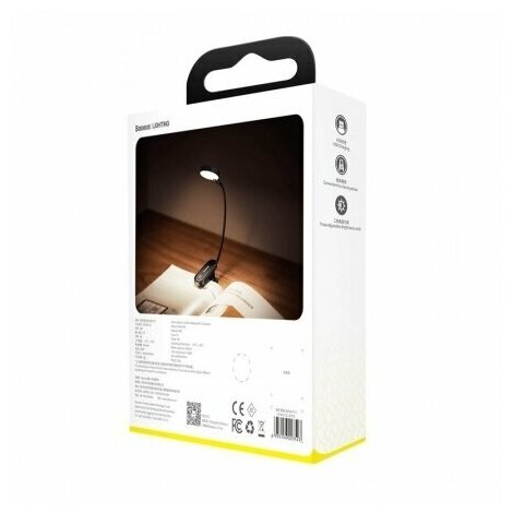 Настольная лампа BASEUS Comfort Reading Mini Clip Lamp, белый