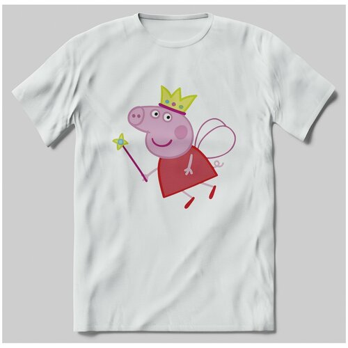фото Футболка с принтом свинка пеппа принцесса brut-shop