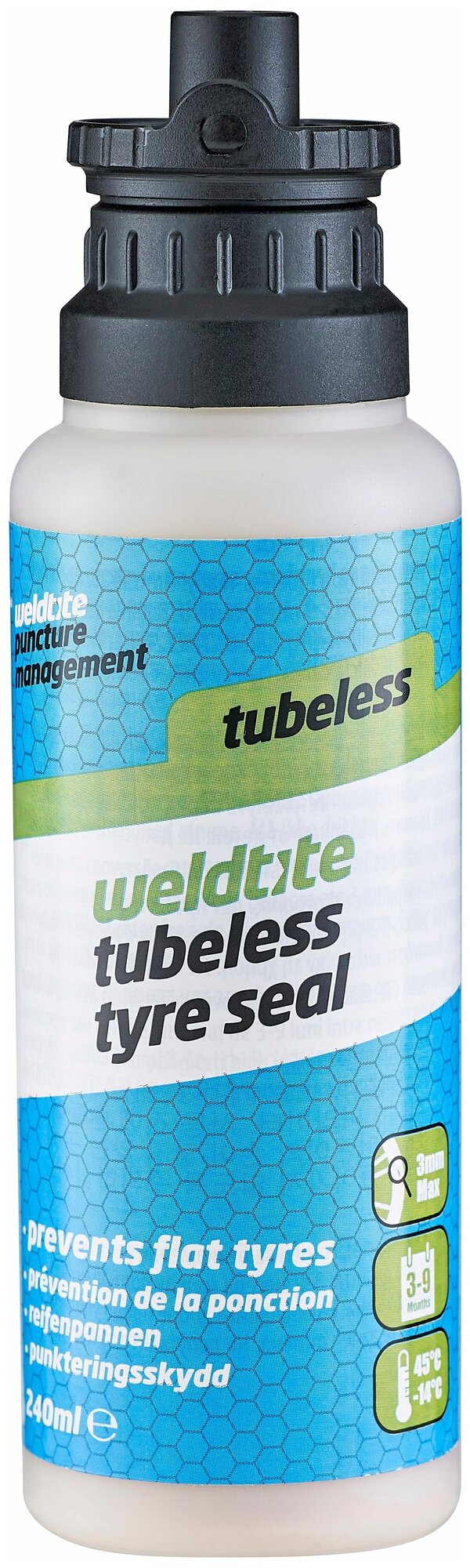 Герметик для бескамерных покрышек Weldtite Tubeless Tyre Sealant, 240 мл.