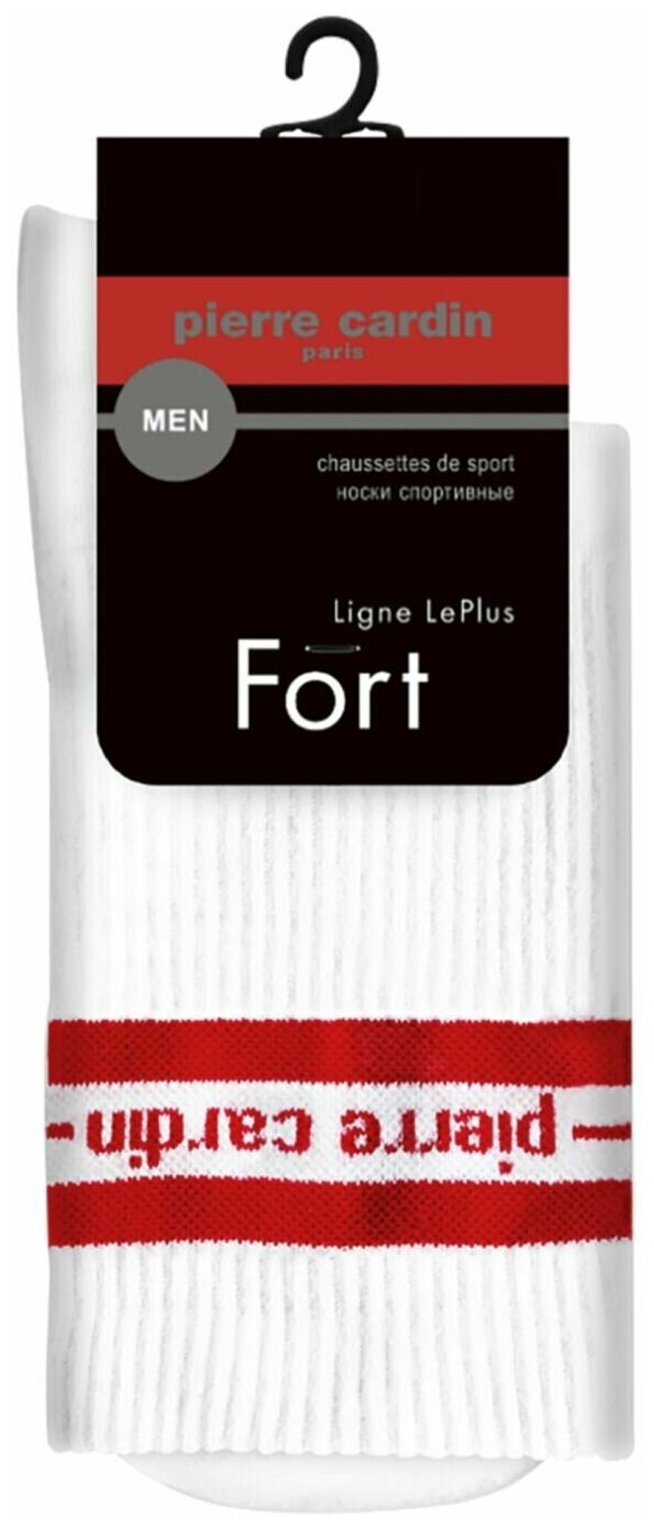 фото Носки мужские Pierre Cardin Fort хлопковые белые