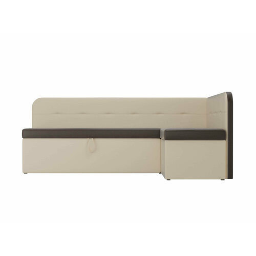 Artum Кухонный угловой диван Форест кожа диз. 3 правый