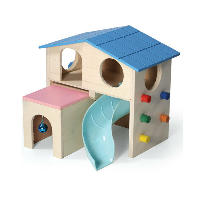 Игровой комплекс Triol LITTLE TOWN для мелких животных  Раздолье   170x150x160мм