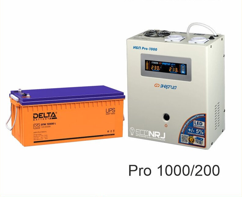 Энергия PRO-1000 + Delta DTM 12200 L