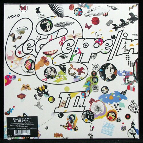 Виниловая пластинка Atlantic Led Zeppelin – Led Zeppelin III (2LP) led zeppelin led zeppelin iii 2lp deluxe edition виниловая пластинка