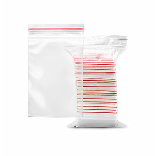 Пакеты Zip Lock 80120 мм 40-50 мкм 100 шт 2675₽