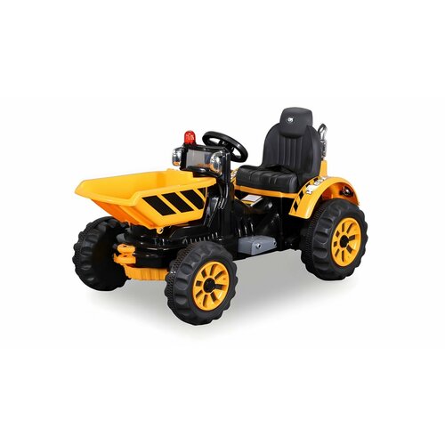 детский электромобиль трактор на аккумуляторе js328a yellow Детский электромобиль трактор - JS328C-Yellow