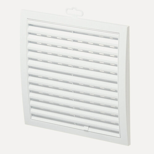 Изображение товара Вентиляционная решётка Era 2525PP, приточно-вытяжная, пластиковая, квадратная, белая