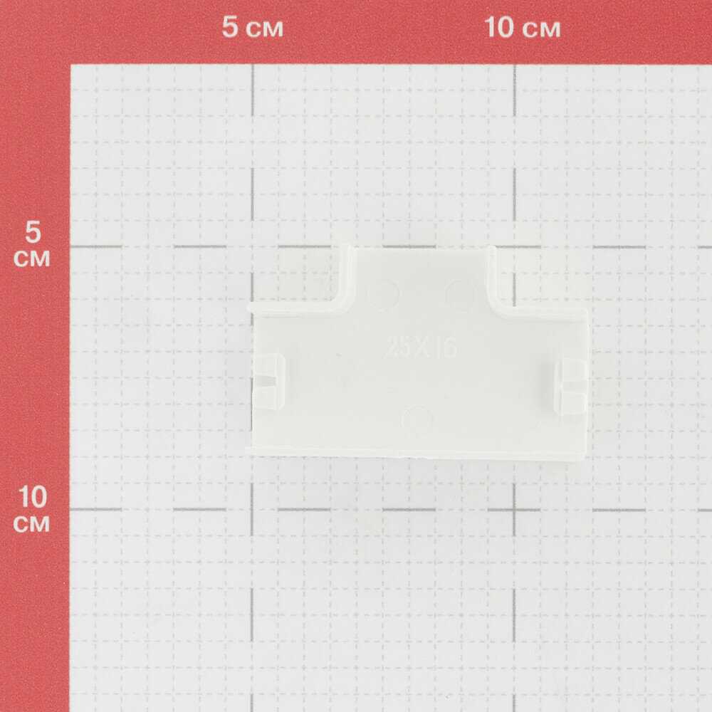 tchw-25-16x4 Угол T-образный (25х16) (4 шт) Plast PROxima Белый EKF - фото №9