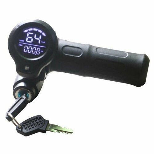 Ручка газа для электровелосипеда с LCD дисплеем и замком 48V 1800₽