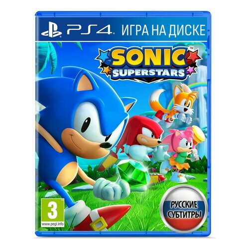 Игра Sonic Superstars (PlayStation 4, Русские субтитры) игра для playstation 4 streets of rage 4 русские субтитры