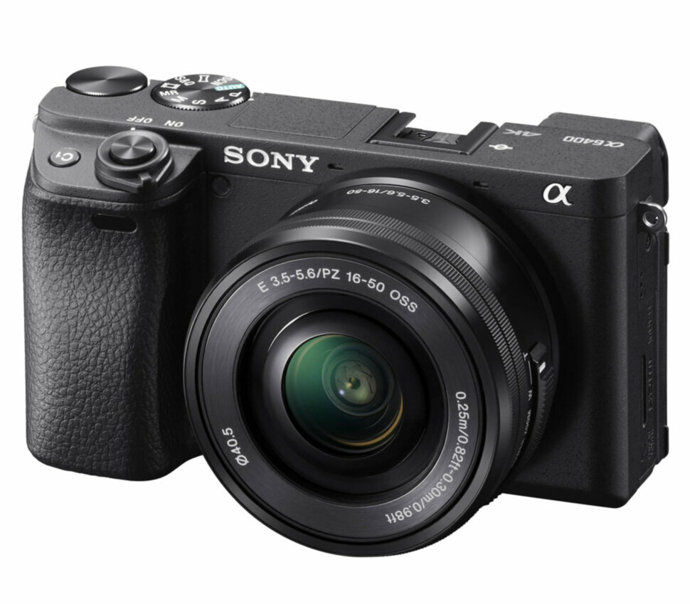 Цифровой фотоаппарат SONY Alpha A6400 Kit 16-50 (ILCE-6400LB) черный