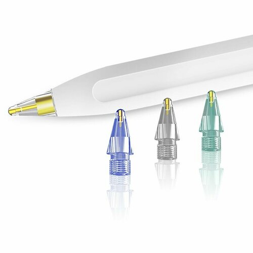 Наконечники для Apple Pencil 4 шт COTECi Разноцветные 1109₽