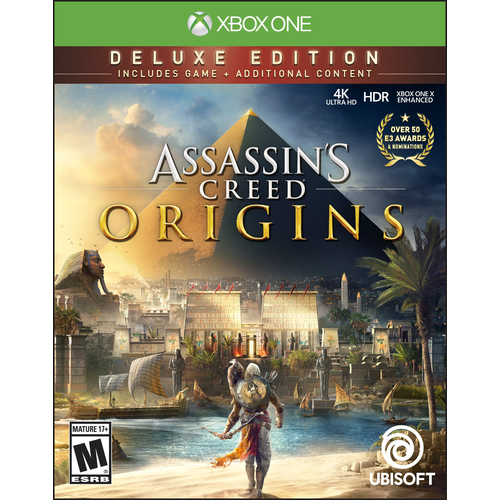 игра для пк assassins creed истоки deluxe edition [ub 3691] электронный ключ Игра Assassin’s Creed Origins Deluxe Edition, цифровой ключ для Xbox One/Series X|S, Русская озвучка, Аргентина