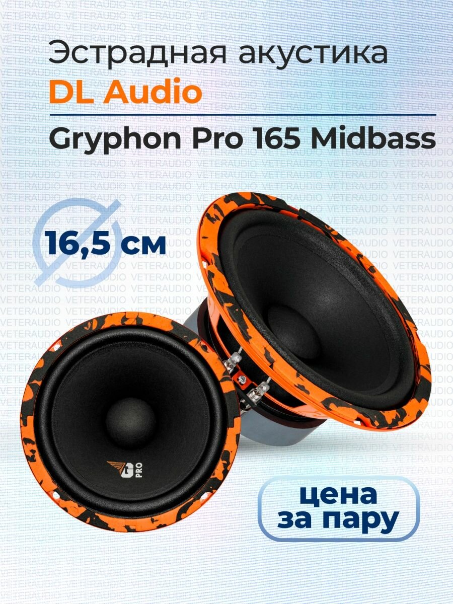 Эстрадная акустика DL Audio Gryphon Pro Midbass 165
