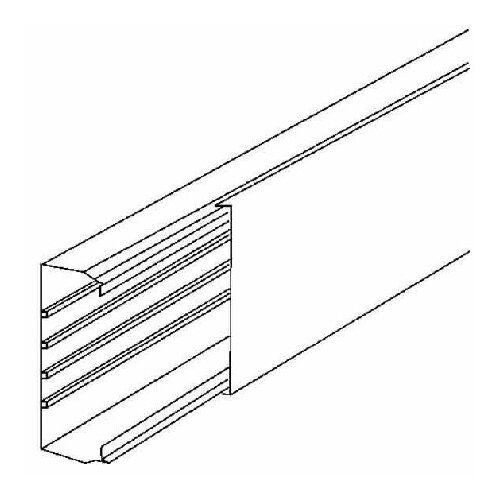 Канатная дорога 60x190 мм RAL9010 HKL60190.3