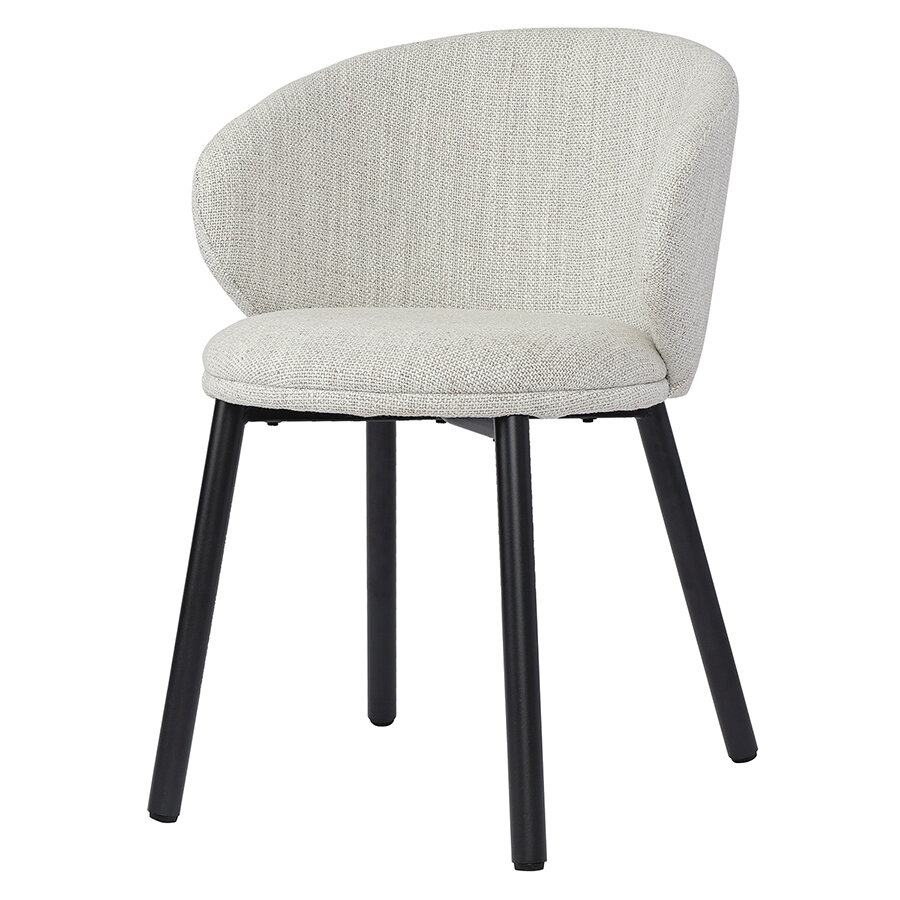 фото Стул Comfy кухонный мягкий рогожка интерьерный для дома и офиса Bergenson Bjorn BB0000682