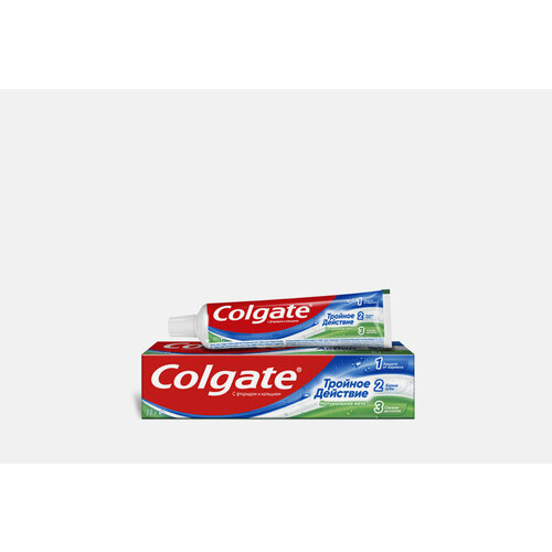 Зубная паста Colgate Triple Action / количество 1 шт