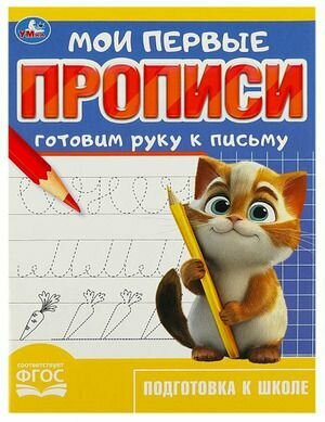 Прописи. Мои первые прописи. Готовим руку к письму. Умка