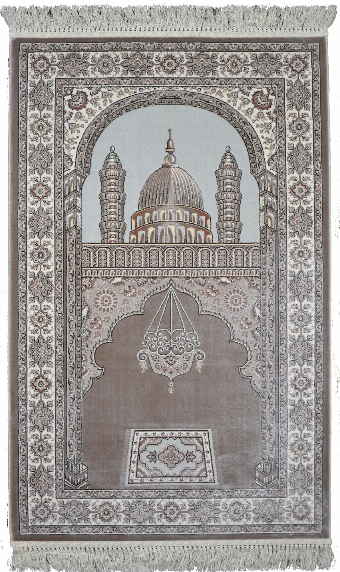 Ковер Roger Vanden Bergh "Namaz", молитвенный, хлопок/бамбук, 0,67x1,1 м, Бельгия — фото 1