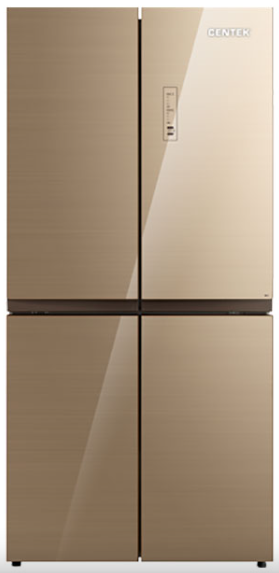 Холодильник Centek CT-1756 NF Beige Glass