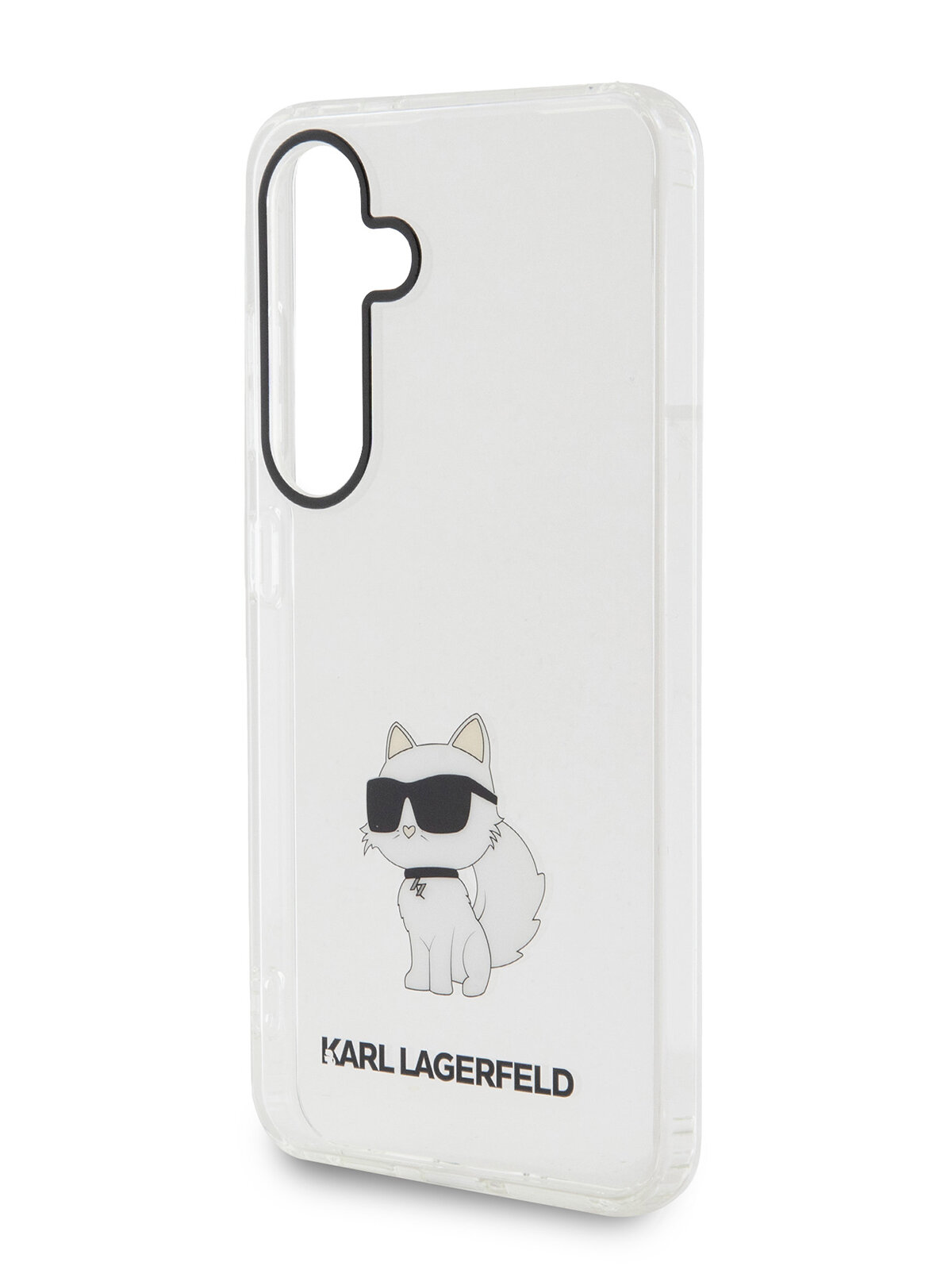 Lagerfeld для Galaxy S24 чехол PC/TPU NFT Choupette Hard Transparent