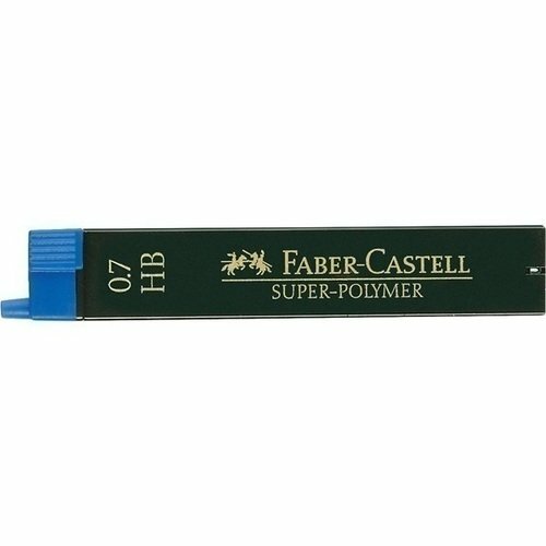 Грифели для механических карандашей Super-Polymer, 12 штук, HB Faber-Castell - фото №7