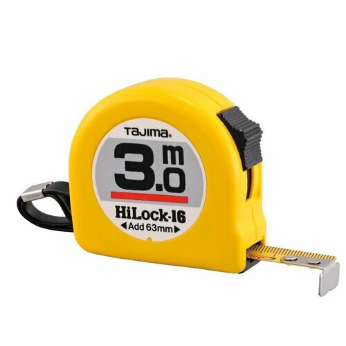 Рулетка TAJIMA HI LOCK 3м/16мм H6P30MY