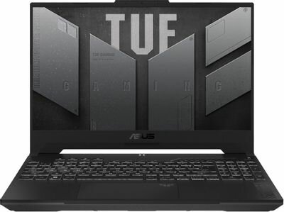 Ноутбук игровой ASUS TUF Gaming F15 FX507ZC4-HN143 90NR0GW1-M00B40, 15.6", IPS, Intel Core i5 12500H 2.5ГГц, 12-ядерный, 16ГБ DDR4, 512ГБ SSD, NVIDIA GeForce RTX 3050 для ноутбуков - 4 ГБ, без опера