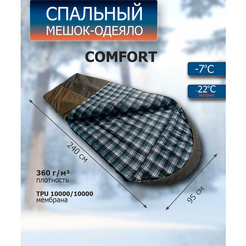 Спальный мешок-одеяло Comfort Expert-Tex 904800₽