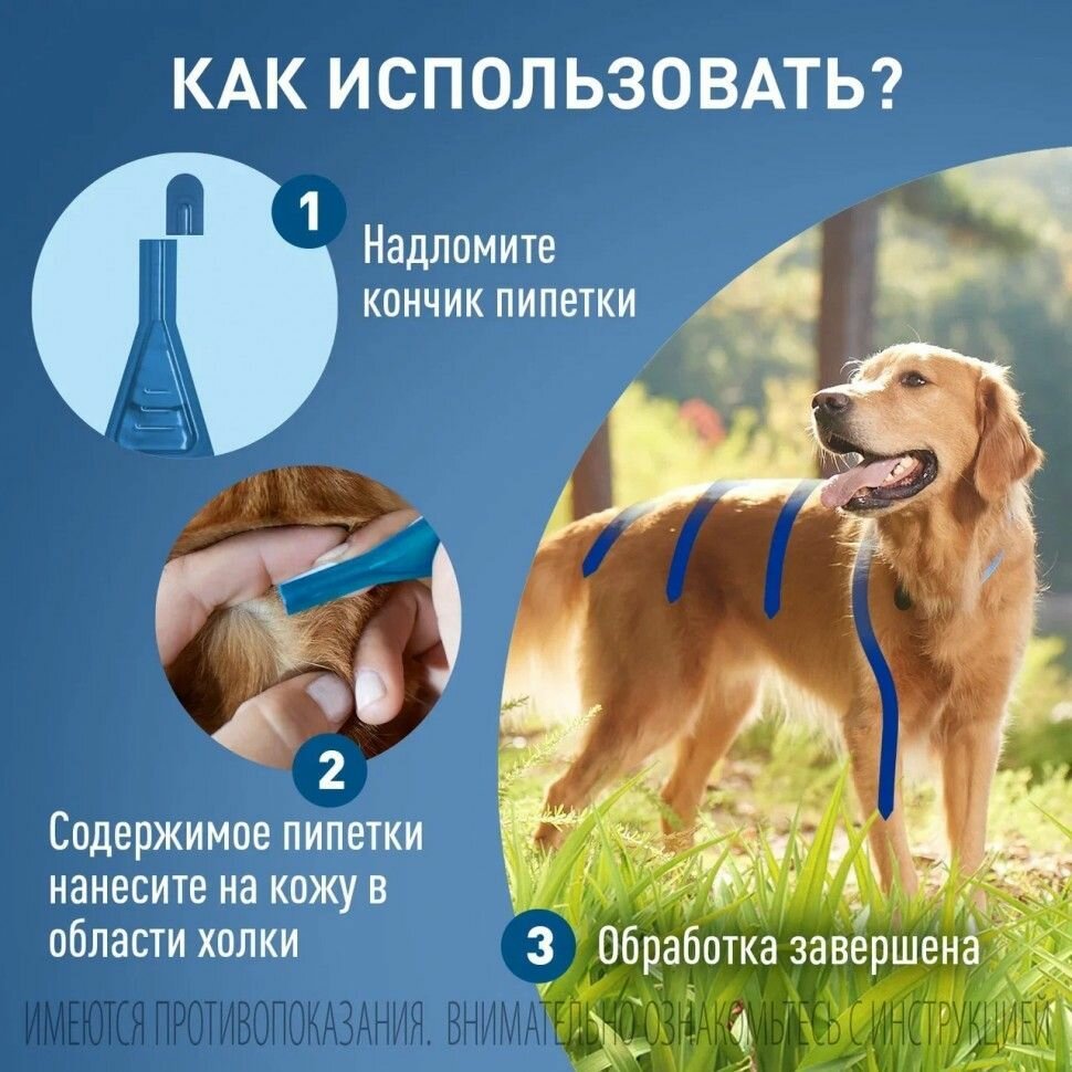 Фронтлайн Спот Он для собак XL ( 40-60 кг) 1 пипетка*4,02 мл — фото 1