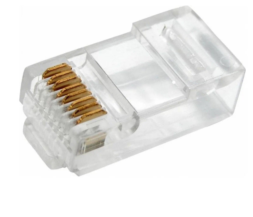 Розетка Rexant RJ45 категория кабеля CAT5E прозрачная 1 шт