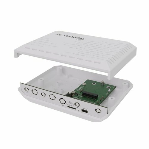 Переходник VERTELL VT-STATION-M.2 для М.2 модемов cat.4, cat.6, cat.9, cat.16, адаптер USB Type-C с разъёмом под nano-SIM карту для 3G 4G