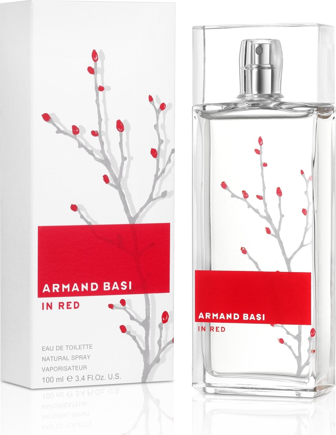 ARMAND BASI IN RED lady туалетная вода женская 100 мл / Духи женские арманд баси ин ред парфюм цветочный