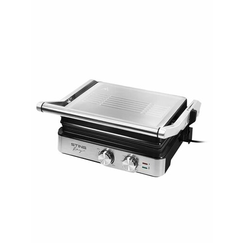 Электрогриль со съемными панелями режим барбекю 2400 Вт 6487₽