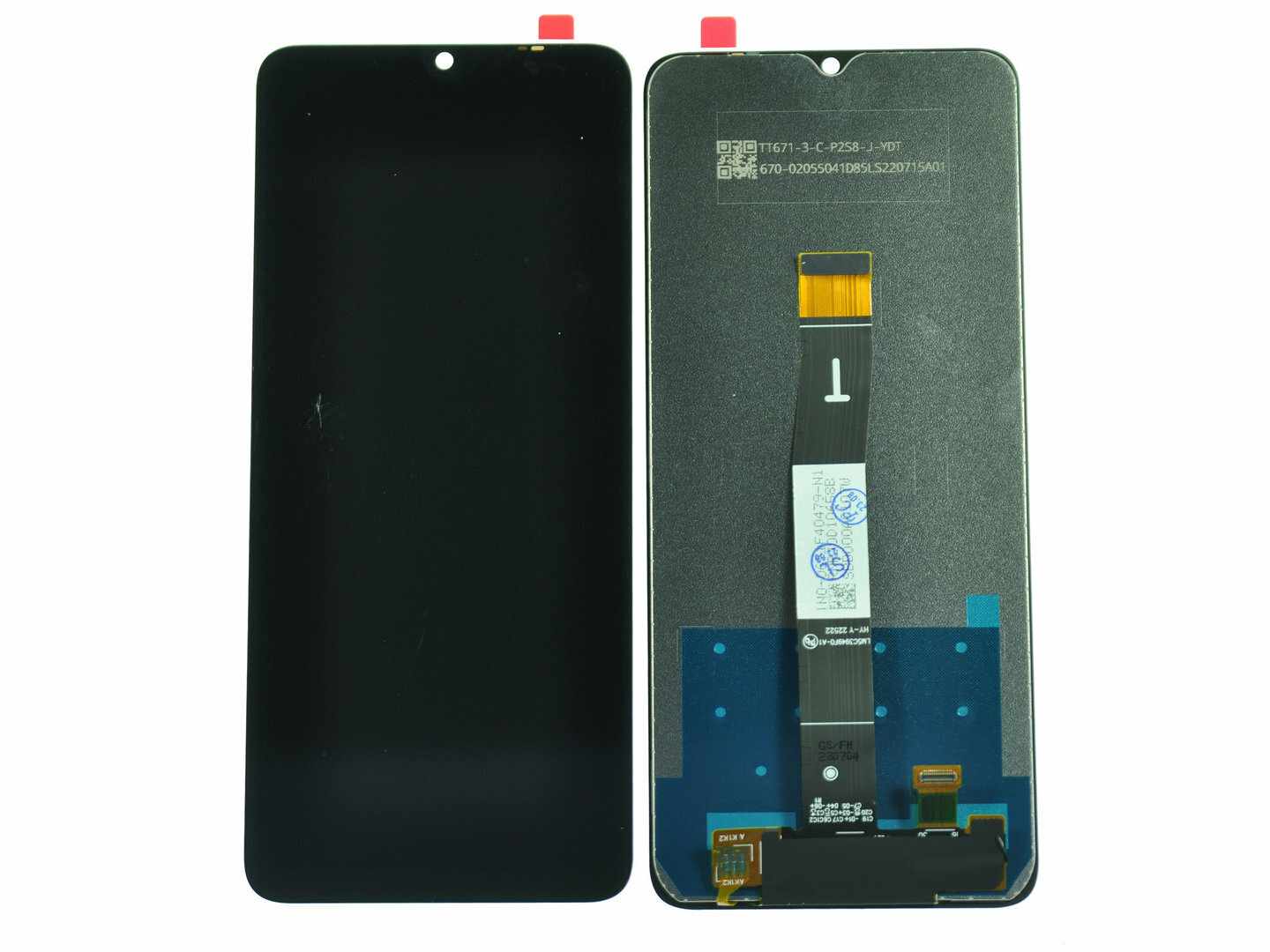 Дисплей (LCD) для Xiaomi Redmi 12C/Poco C55 (22126RN91Y/22120RN86C/22127PC95G)+Touchscreen black