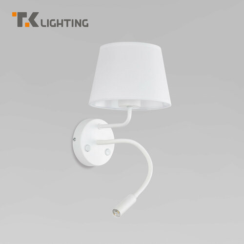 Бра / Настенный светильник с выключателем TK Lighting Maja 10080 белый