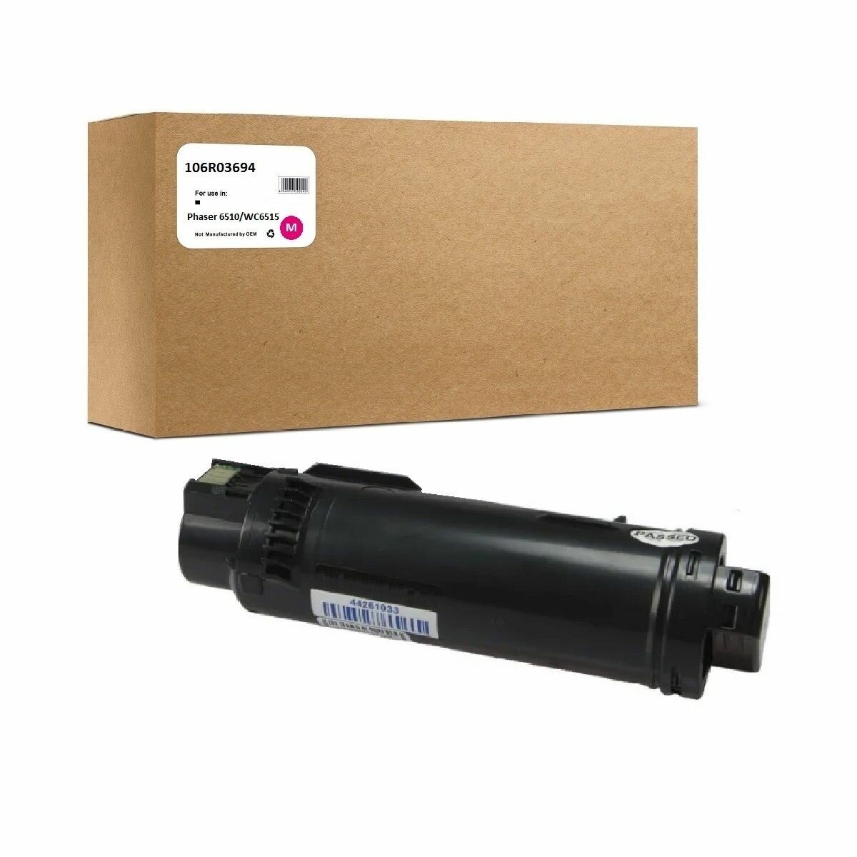 Картридж 106R03694 для Xerox Phaser 6510/WC6515 4.3K Magenta Compatible (совместимый)