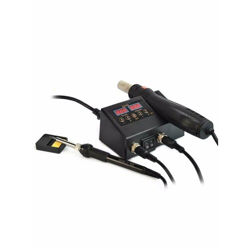 Паяльная станция c феном и паяльником набором инструментов 8898 750 Вт 3188₽