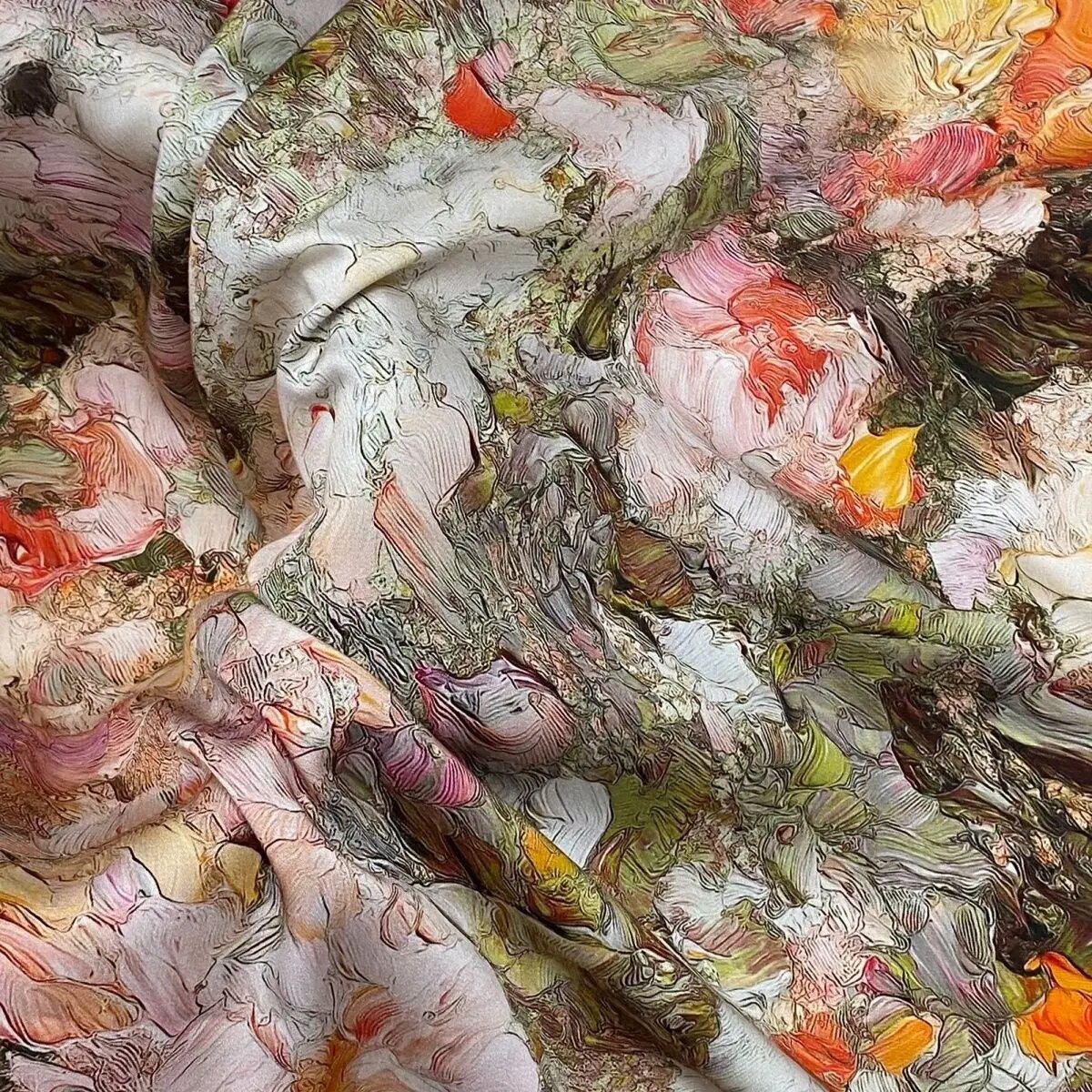 Вискоза/хлопок ткань для пошива 100x145 см