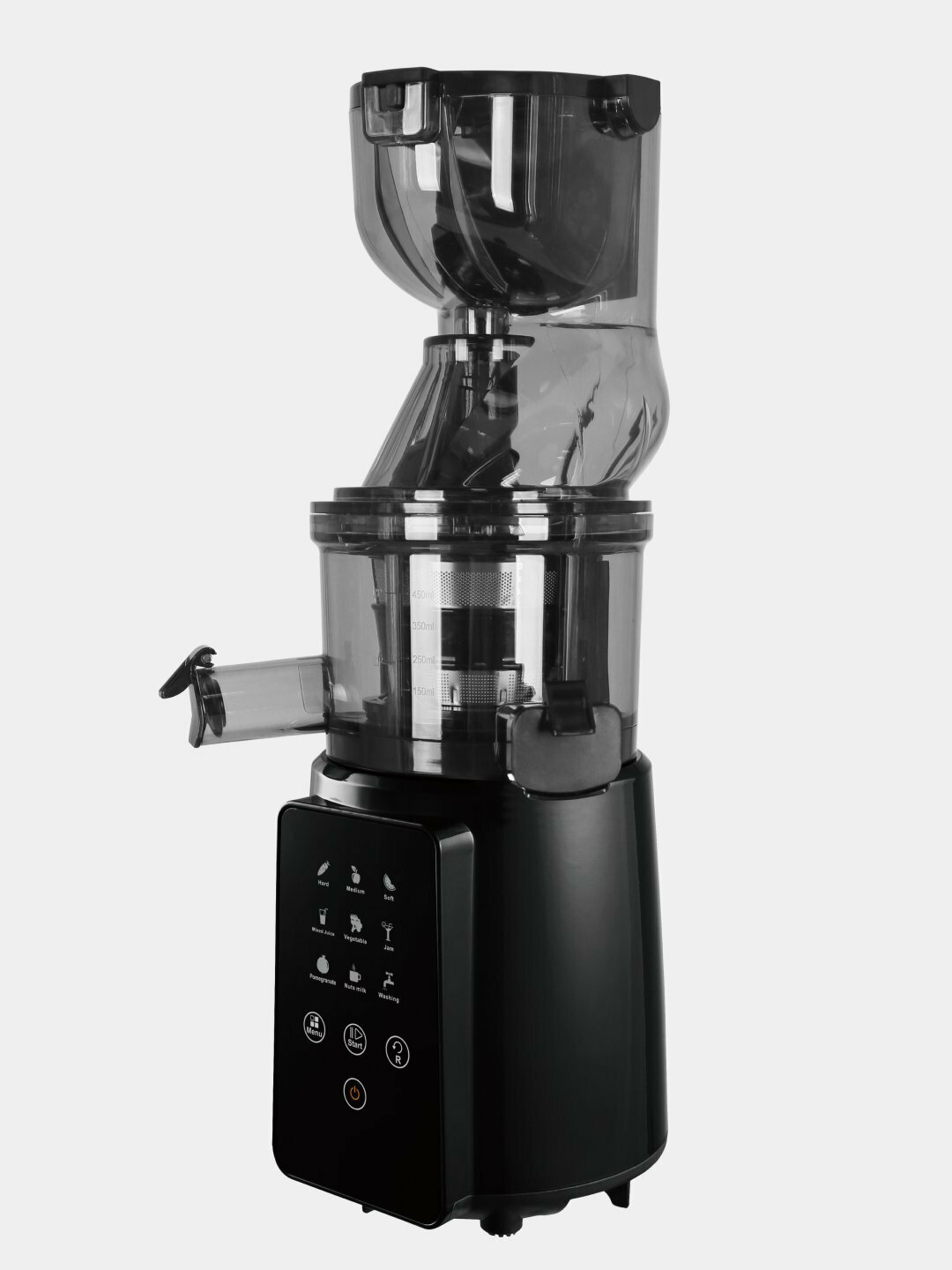 Соковыжималка Hofmann SSJ0210LEBK/HF, сенсорная панель управления, 500вт