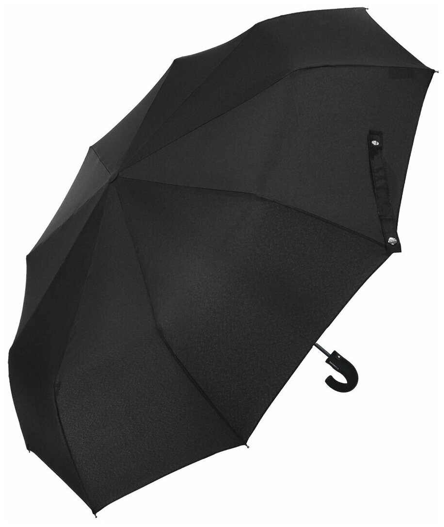 Мужской складной зонт RAINBRELLA полуавтомат 146P-9/черный