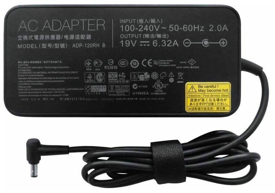 Блок питания для ноутбука Asus 19V 6.32A (5.5x2.5) PA-1121-28 / ADP-120RH B