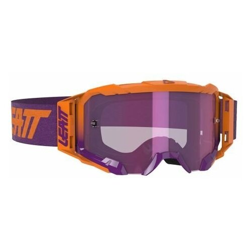 Маска велосипедная Leatt Velocity 5.5 Iriz Neon Orange/Purple, 8020001020