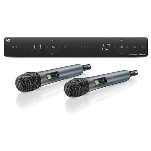 XSW 1-825 DUAL-B Двухканальная вокальная радиосистема 614638 МГц Sennheiser 9206000₽