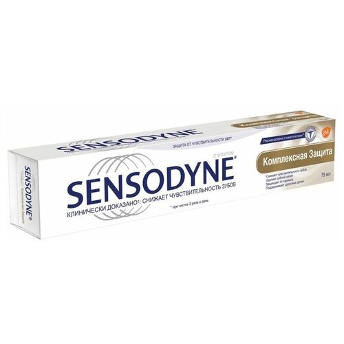 Зубная паста Sensodyne "Комплексная защита", 75 мл